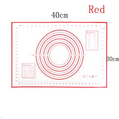 Kitchen Accessories Silicone Baking Mats Sheet Pizza Dough Non-Stick Maker Holder Pastry Cooking Tools Utensils Kitchen Gadgets