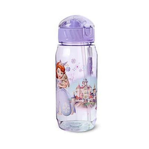 Eco-friendly Kids Drinking Cartoon Water Bottles BPA Free Tritan Straw Children Bottle Children Kettle Portable Sports Bottle