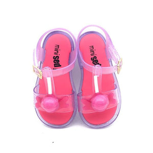 Mini Melissa Mickey Bow Shoes Summer Girls Jelly Shoe