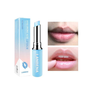 LANBENA Chameleon Lip Balm Rose Hyaluronic Acid Moisturizing Nourishing Lip Plumper Lip Lines Natural Extract Makeup Lipstick