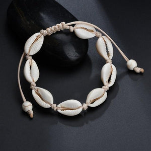 Jisensp Natural Summer Beach Shell Choker Necklace