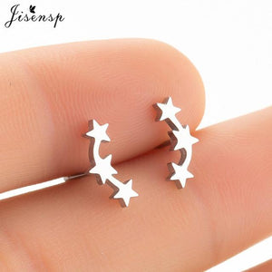 Jisensp Stainless Steel Ballet Earrings for Women Mickey Earing