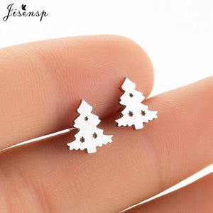 Jisensp Stainless Steel Ballet Earrings for Women Mickey Earing