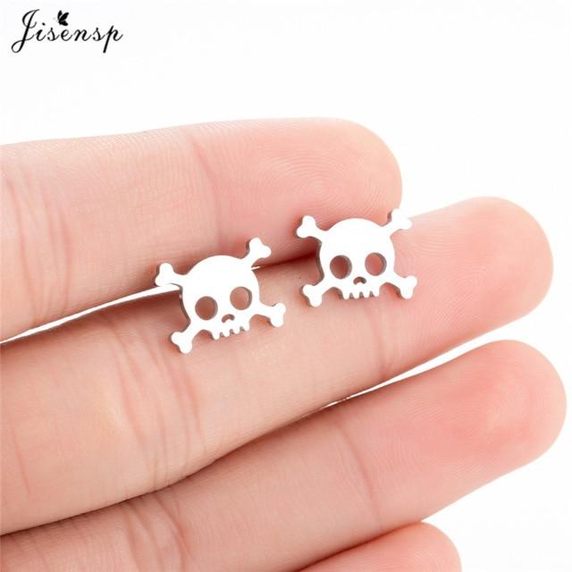 Jisensp Stainless Steel Ballet Earrings for Women Mickey Earing