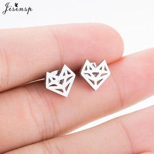 Jisensp Stainless Steel Ballet Earrings for Women Mickey Earing