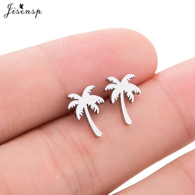 Jisensp Stainless Steel Ballet Earrings for Women Mickey Earing