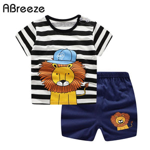 Newborn clothing sets summer baby clothes for boys & girls print set