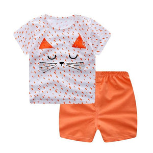 Newborn clothing sets summer baby clothes for boys & girls print set