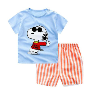 Newborn clothing sets summer baby clothes for boys & girls print set