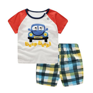 Newborn clothing sets summer baby clothes for boys & girls print set