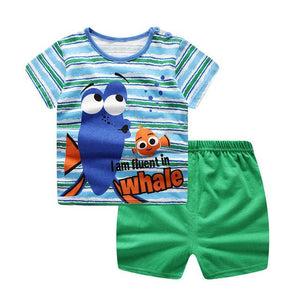 Newborn clothing sets summer baby clothes for boys & girls print set