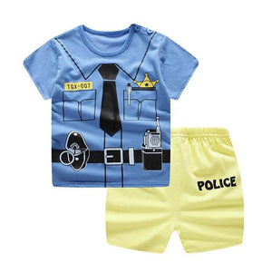 Newborn clothing sets summer baby clothes for boys & girls print set