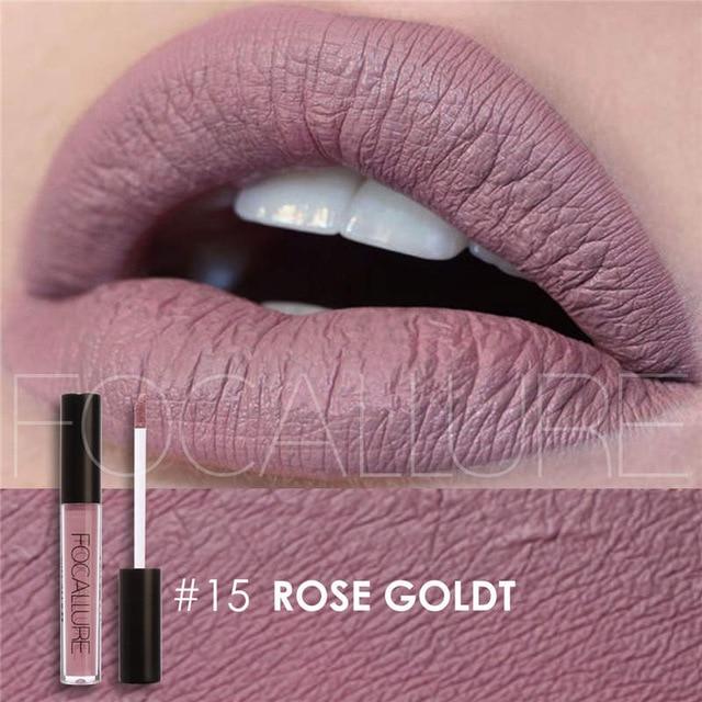 Pro Makeup Waterproof liquid lipstick Batom Colourful Maquiagem