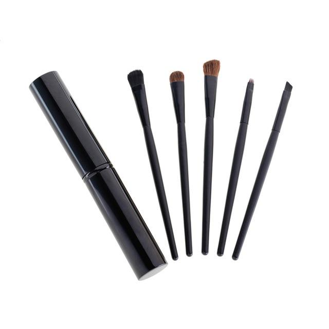 5pcs Travel Portable Mini Eye Makeup Brushes Set