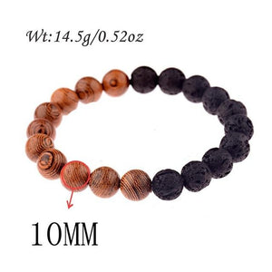 8mm New Natural Wood Beads Bracelets