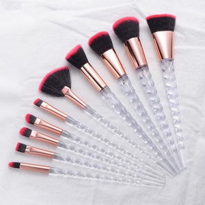 10pcs Unicorn Makeup Brushes Sets Maquiagem Powder Brush Tools