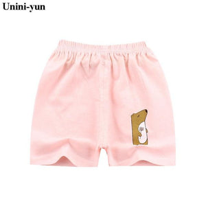 Unini-yun Summer thin children wear shorts Boy baby and girl pants