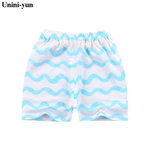 Unini-yun Summer thin children wear shorts Boy baby and girl pants