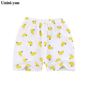 Unini-yun Summer thin children wear shorts Boy baby and girl pants