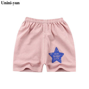 Unini-yun Summer thin children wear shorts Boy baby and girl pants