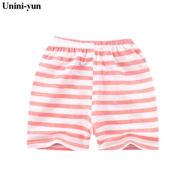 Unini-yun Summer thin children wear shorts Boy baby and girl pants