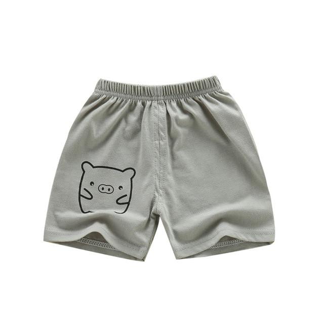 Unini-yun Summer thin children wear shorts Boy baby and girl pants