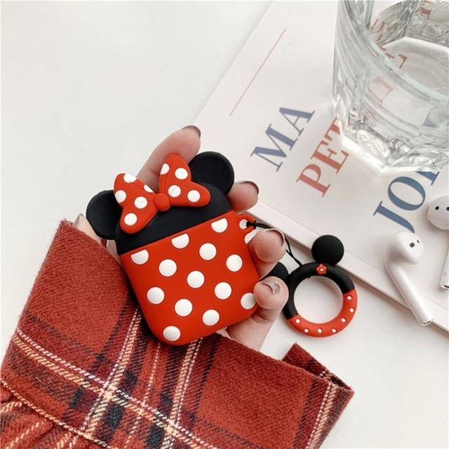 Earphone Case For Airpods Case Silicone Cartoon Cute Headphone Covers For Air Pods Cases For Apple Earpods Earbuds Accessories 2