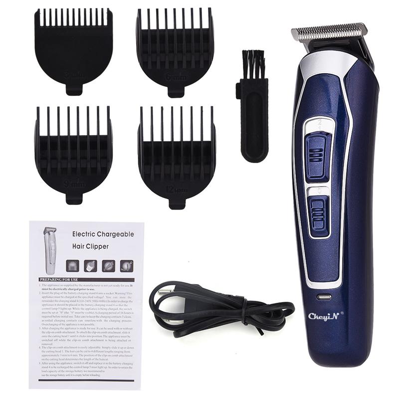 Electric Hair Clipper Rechargeable Low Noise Hair Trimmer Hair Cutting Machine