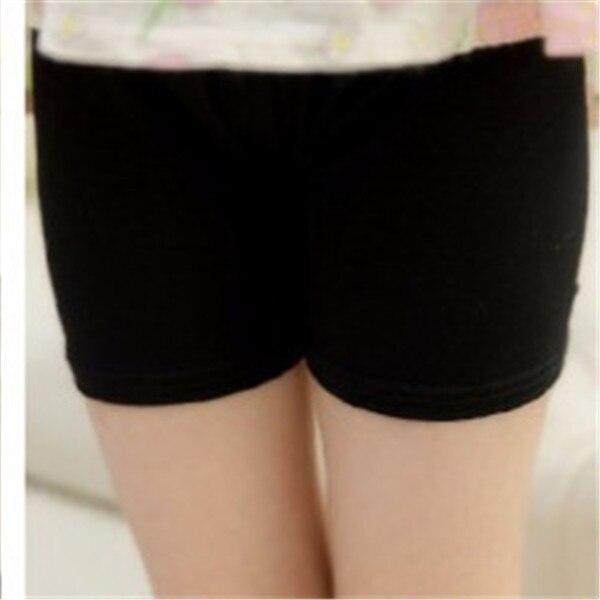 High Quality Girl Safety Shorts Pants Solid Soft Elastic Cotton Leggings