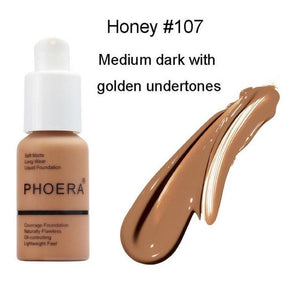 30ml Soft Matte Long Wear Oil Control Liquid Foundation Cream