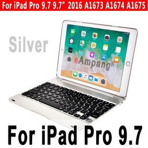 Top Flip Keyboard for Apple iPad 9.7 2017 2018 5th 6th Generation Bluetooth Keyboard Case for iPad Air 1 2 5 6 Pro 9.7 Cover