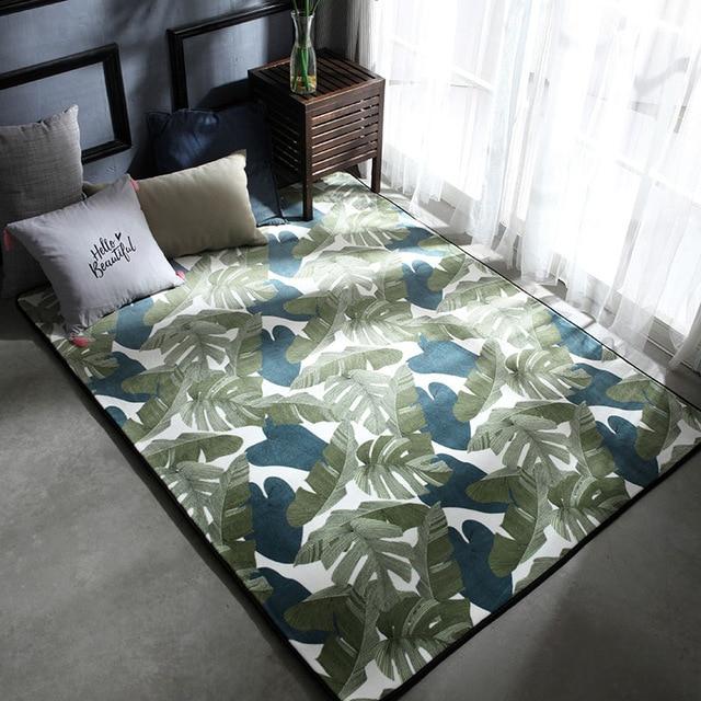 Nordic Modern Carpet Polyester Rug and Carpets for Living Room Floor Child Kids Play Mat Bedroom Bathroom Home Door Mat alfombra