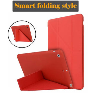 Case for iPad Mini 3 2 1 Case PU Leather Silicone Soft Back Cover with Trifold Stand Auto Sleep Smart Cover for iPad Mini2 Funda