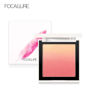 4 Colors Makeup Face blush Silky Cream Transparent Powder Ombre Blusher