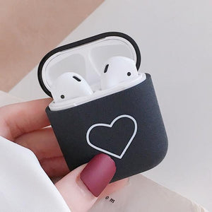 fashion LOVE Hard Case For Apple AirPods Case Wireless Bluetooth Earphone Protective Cover For Airpods Accessories Charging Box