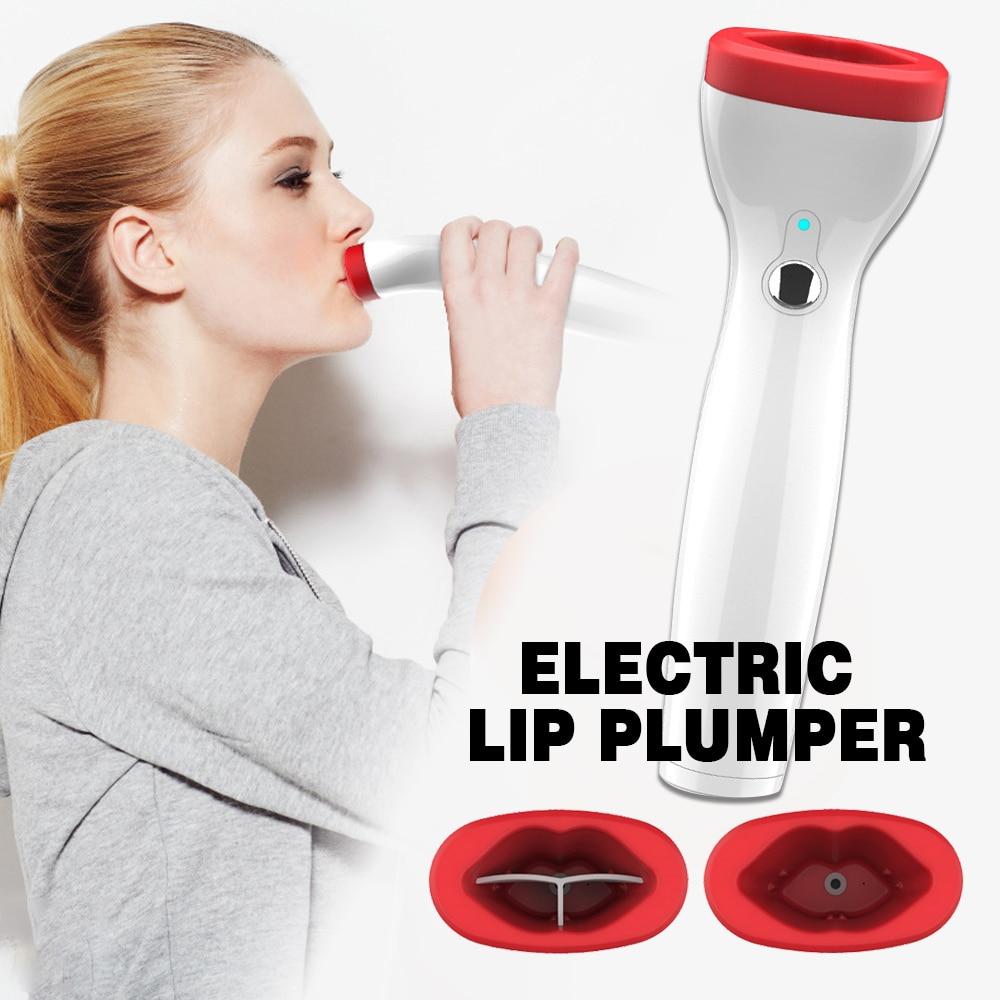 Silicone Electric Lip Plumper Device Care Tool Fuller Lips Enhancer Plump Sexy Labios Aumento Gloss Repulpant Levre Volle Lippen