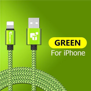 Tiegem USB Cable For iPhone 7 8 6 5 6s S 5 se plus X XS MAX XR Cable Fast Charging Cable Mobile Phone  Usb Data Cable 3M