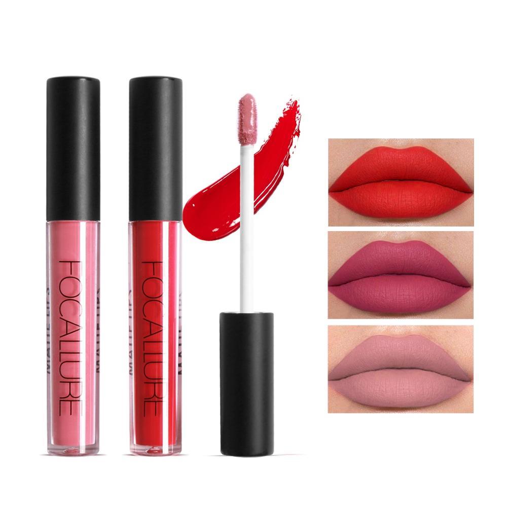 Pro Makeup Waterproof liquid lipstick Batom Colourful Maquiagem