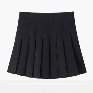 Women high waist Cosplay skirt 2019 Spring summer kawaii Denim solid a-line sailor Skirts Japanese school uniform Mini Skirts