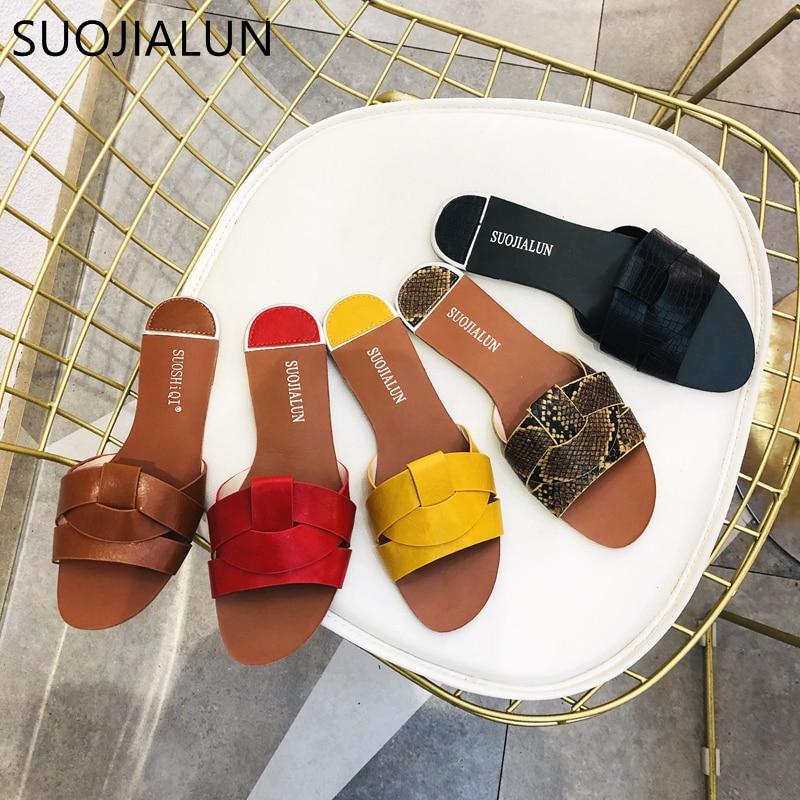 Mixed Colors Women Slipper Pllus Size 35-41 Women Summer Beach Slides Flip Flops