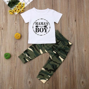 Pudcoco Summer Newest Fashion Newborn Baby Boy Clothes 2pcs