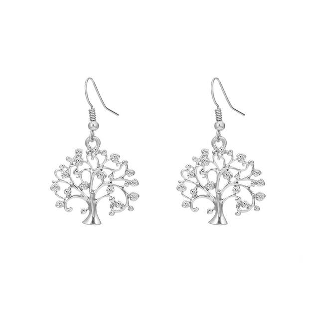 2019 Bohemian Earrings Gold Silver Tree Of Life Earrings For Women