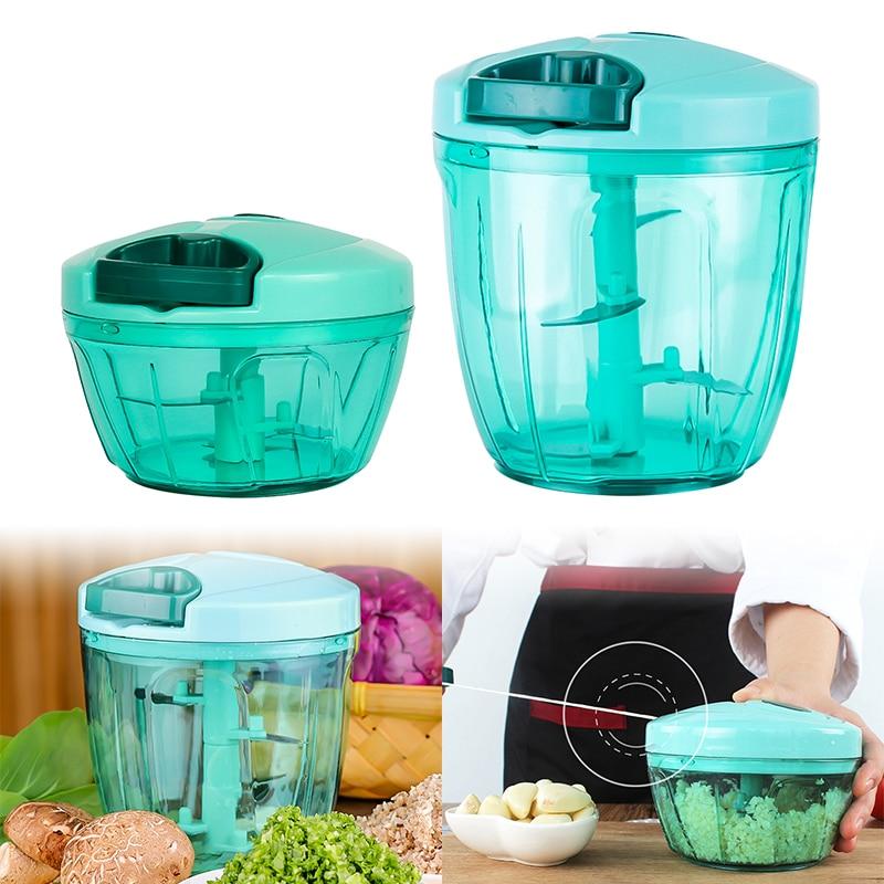 Manual Fruit Vegetable Chopper Hand Pull Food Cutter