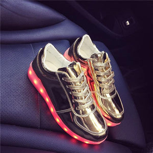 Size 27-41 Children Glowing Sneakers with Light Shoes Luminous Sneakers