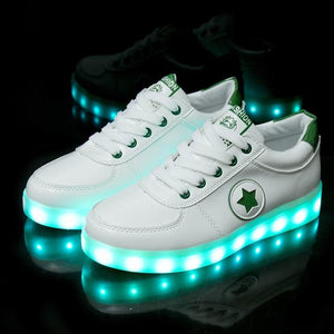 Size 27-41 Children Glowing Sneakers with Light Shoes Luminous Sneakers