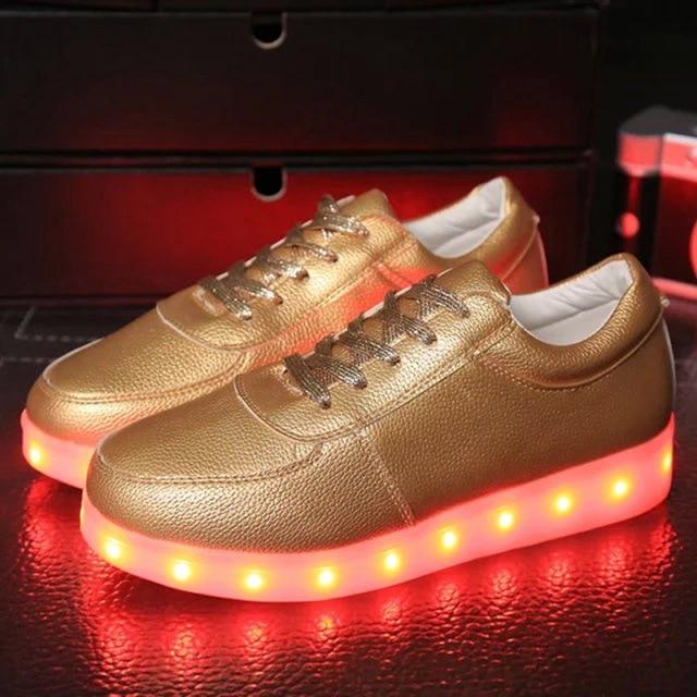 Size 27-41 Children Glowing Sneakers with Light Shoes Luminous Sneakers