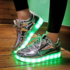 Size 27-41 Children Glowing Sneakers with Light Shoes Luminous Sneakers