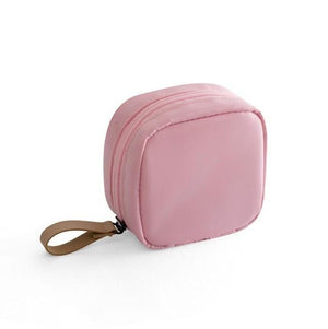 1 pc Mini Solid Color Flamingo Cosmetic/Makeup Bag