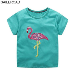 SAILEROAD Animal Giraffe Cotton Baby Toddler Girls Shorts T-Shirts