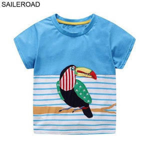 SAILEROAD Animal Giraffe Cotton Baby Toddler Girls Shorts T-Shirts